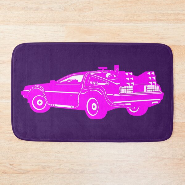 Item preview, Vintage Car Classic Delorean Art Pink designed and sold by PrintCarClub.
