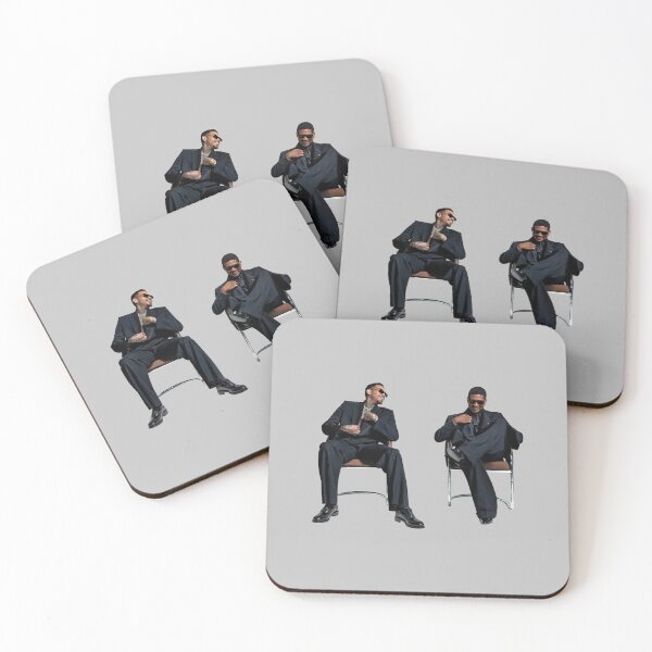 Item preview, Chris Brown y Usher se visten como reyes del R&B clásico. designed and sold by SamirBeer96.