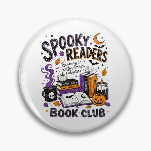 Item preview, Spooky Readers Book Club designed and sold by yobochart.