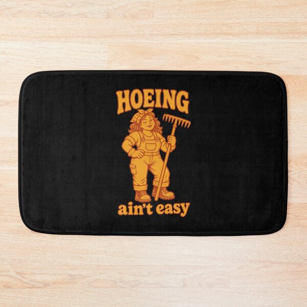 Item preview, Urban Gardening Hoeing Aint Easy designed and sold by LuminOrb.