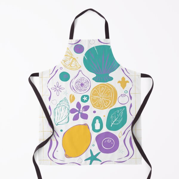 Item preview, Mediterranean Summer Postcard | Coastal Lemon & Starfish Illustration designed and sold by Sagi Jane Art.