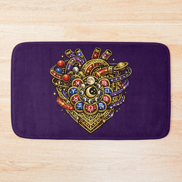 Item preview, Zodiac Cosmic Heart | Celestial Astrology Engine | Galaxy Fantasy Art designed and sold by irfanshikh.