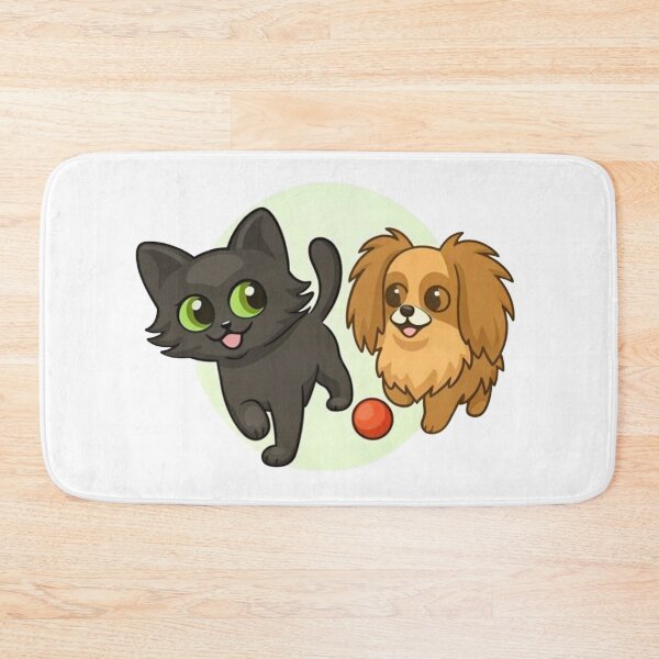 Item preview, Cat and Dog Love Cute Best Friends designed and sold by Charonde.