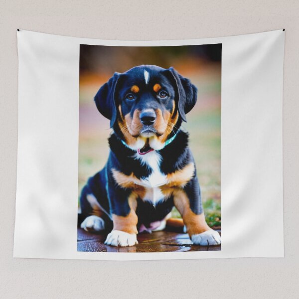 Item preview, Animals - Rottweiler, Gentle Portrait with a Kind Gaze designed and sold by World-Pets.