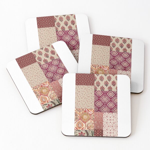 Item preview, Patchwork in Red  designed and sold by sahidisha.
