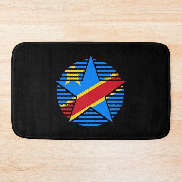 Item preview, Retro Democratic Republic Of The Congo Flag Star CD designed and sold by shitpostee.