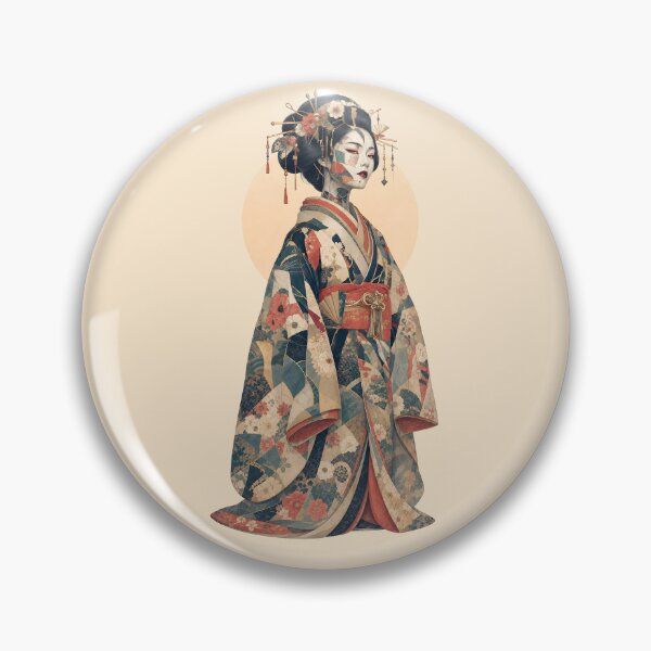 Item preview, Kintsugi Reverie: Geisha in Bloom designed and sold by Fregoli 2D.