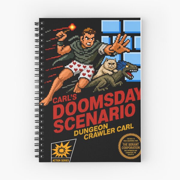 Item preview, Dooms Day Princess Donut And Carl Dungeon Crawler Carl Book designed and sold by Revoleos.