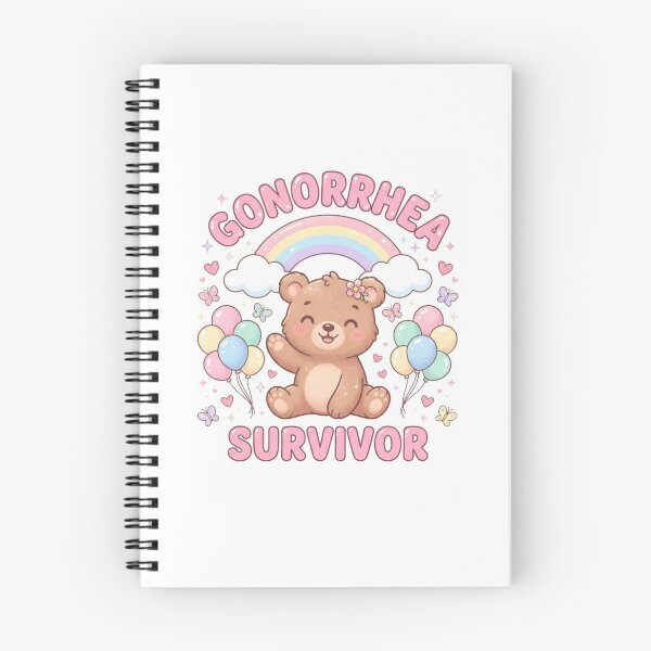 Item preview, Bear gonorrhea survivor funny gag adult humor novelty  designed and sold by CheeseBlueprint.