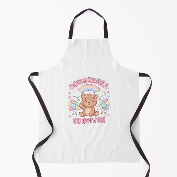 Item preview, Bear gonorrhea survivor funny gag adult humor novelty designed and sold by CheeseBlueprint.