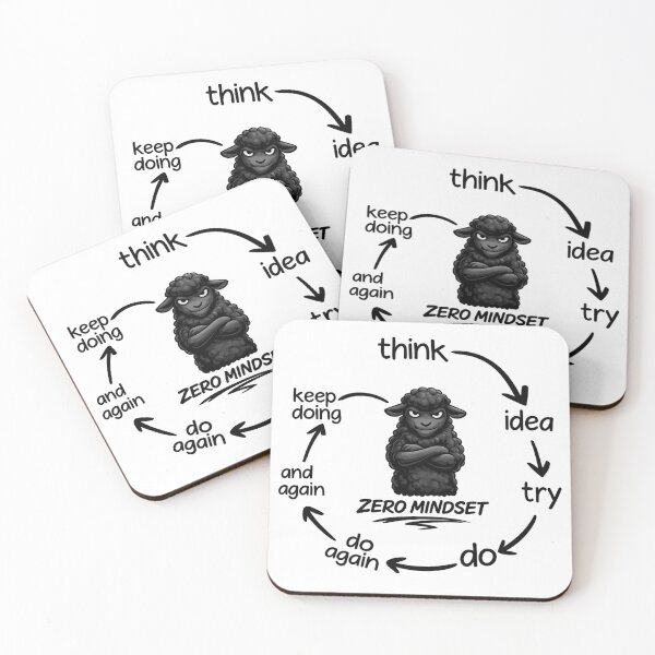 Item preview, ZERO MINDSET #007 – The Sheep Loop designed and sold by RestartFromZero.