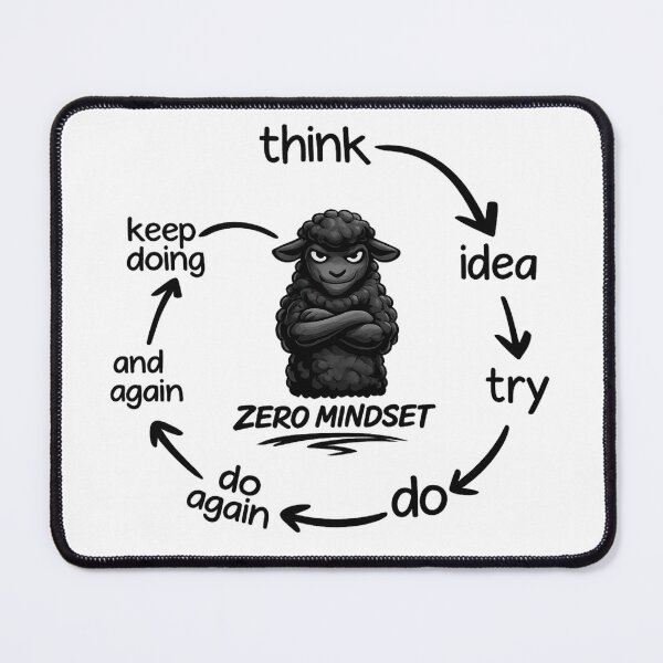 Item preview, ZERO MINDSET #007 – The Sheep Loop designed and sold by RestartFromZero.