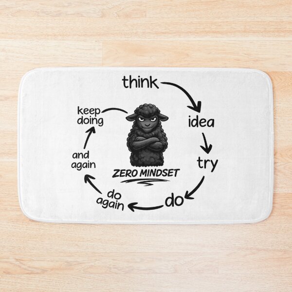 Item preview, ZERO MINDSET #007 – The Sheep Loop designed and sold by RestartFromZero.