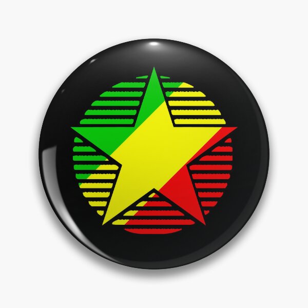 Item preview, Retro Republic Of The Congo Flag Star CG designed and sold by shitpostee.