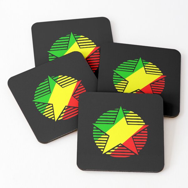 Item preview, Retro Republic Of The Congo Flag Star CG designed and sold by shitpostee.