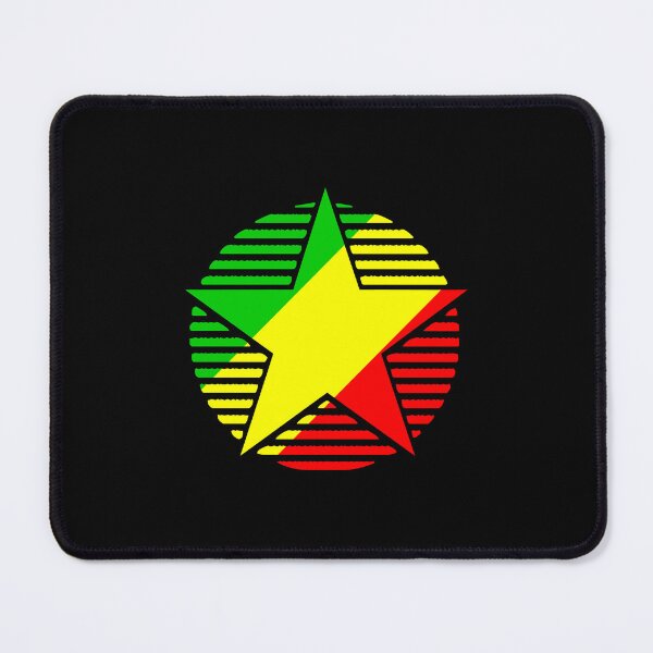 Item preview, Retro Republic Of The Congo Flag Star CG designed and sold by shitpostee.