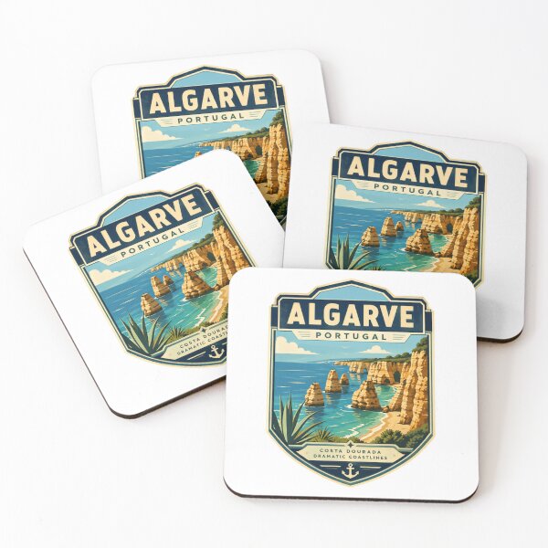 Item preview, Algarve Portugal Costa Dourada Dramatic Coastlines Travel Vacation Souvenir designed and sold by Simsimah26Parks.