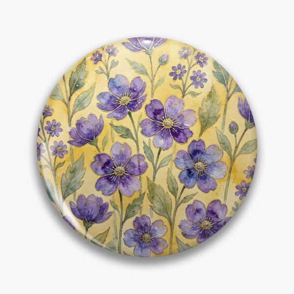 Item preview, Purple Flowers designed and sold by GraphicsClub.
