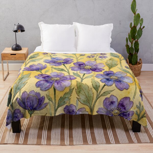 Item preview, Purple Flowers designed and sold by GraphicsClub.