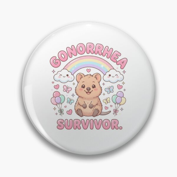 Item preview, Quokka gonorrhea survivor funny gag adult humor novelty  designed and sold by CheeseBlueprint.