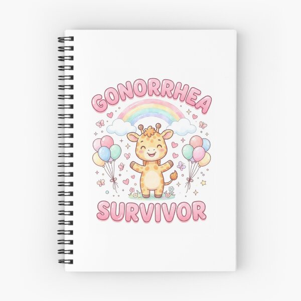 Item preview, Giraffe gonorrhea survivor funny gag adult humor novelty  designed and sold by CheeseBlueprint.