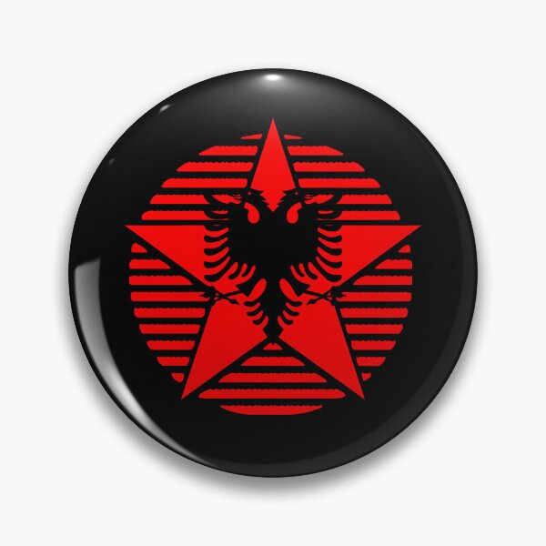 Item preview, Retro Albania Flag Star AL designed and sold by shitpostee.