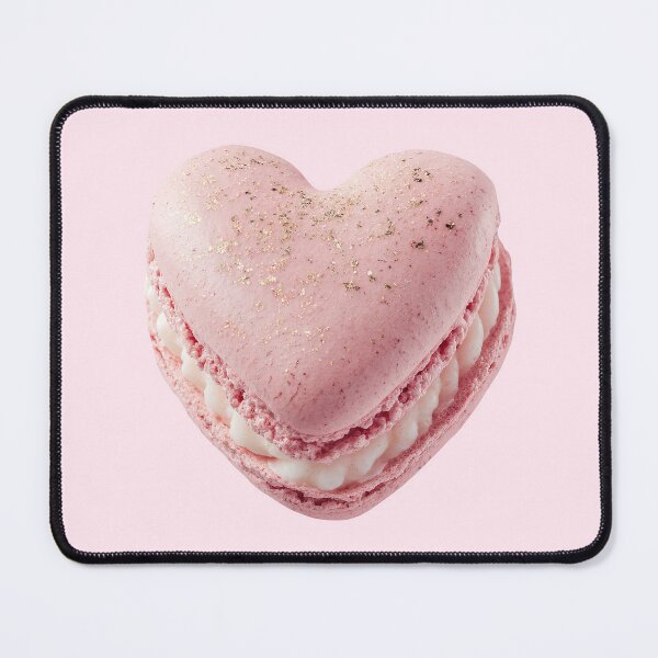 Item preview, Pink Heart Macaron Cute Coquette Dessert designed and sold by jianina-alondra.