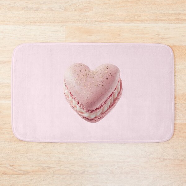 Item preview, Pink Heart Macaron Cute Coquette Dessert designed and sold by jianina-alondra.