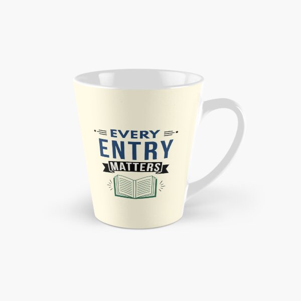 Item preview, Every Entry Matters | Bookkeeper & Accountant Graphic Tee designed and sold by FCA SIR MERCH .