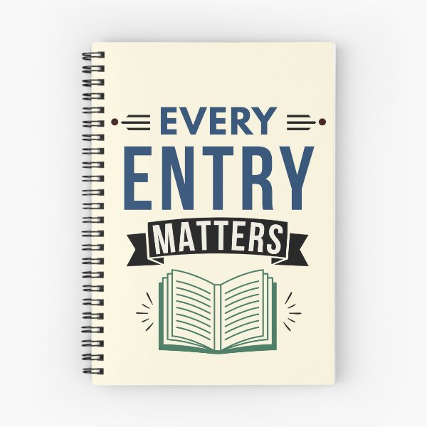 Item preview, Every Entry Matters | Bookkeeper & Accountant Graphic Tee designed and sold by FCA SIR MERCH .