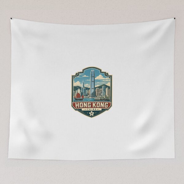 Item preview, Hong Kong China City Travel Souvenir Resident designed and sold by Simsimah26Parks.