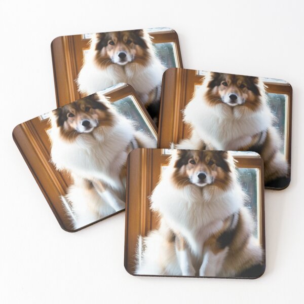 Item preview, Animals - Rough Collie Dog Breed, Dignified and Serene Animal Portrait designed and sold by World-Pets.