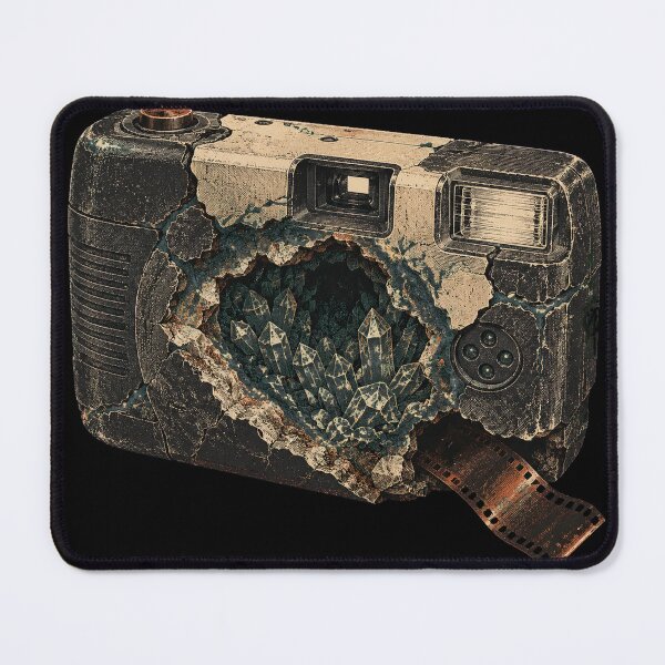 Item preview, Disposable Camera Geode – Retro Photography Relic designed and sold by yagniikd-.
