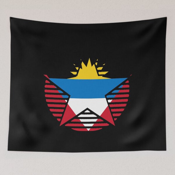 Item preview, Retro Antigua And Barbuda Flag Star AG designed and sold by shitpostee.