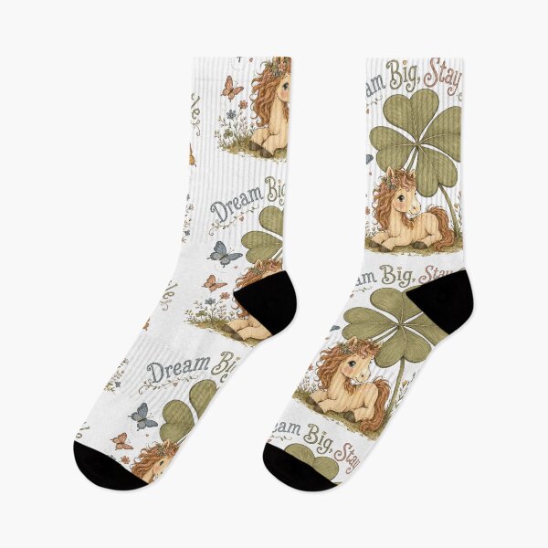 Artikelvorschau, Clover Wishes – Niedliche Pony-Kinderstube entworfen und verkauft von bapupa.