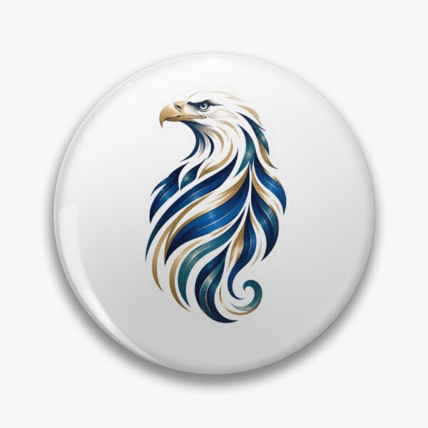 Item preview, Majestic Eagle Abstract Swirl Illustration designed and sold by Arts Design 15.