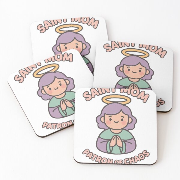 Item preview, Holy Mama Patron of Chaos Retro Design designed and sold by FunnyGiftDesign.