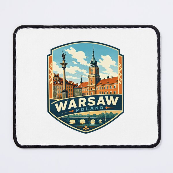 Item preview, Warsaw Poland Travel Souvenir Explorer designed and sold by Simsimah26Parks.