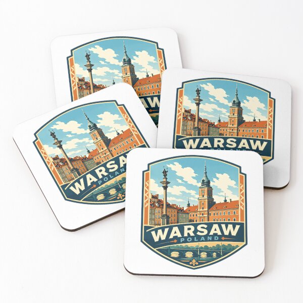 Item preview, Warsaw Poland Travel Souvenir Explorer designed and sold by Simsimah26Parks.