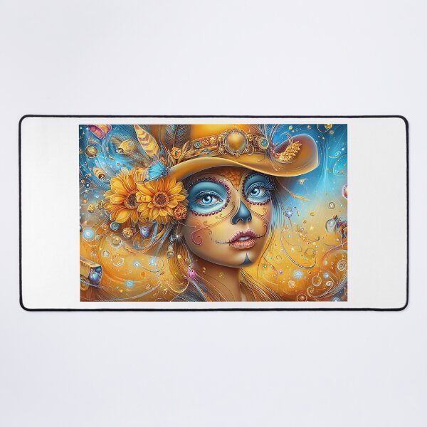 Item preview, Vibrant Day of the Dead Inspired Artwork designed and sold by Artessie.