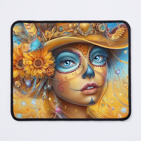 Item preview, Vibrant Day of the Dead Inspired Artwork designed and sold by Artessie.