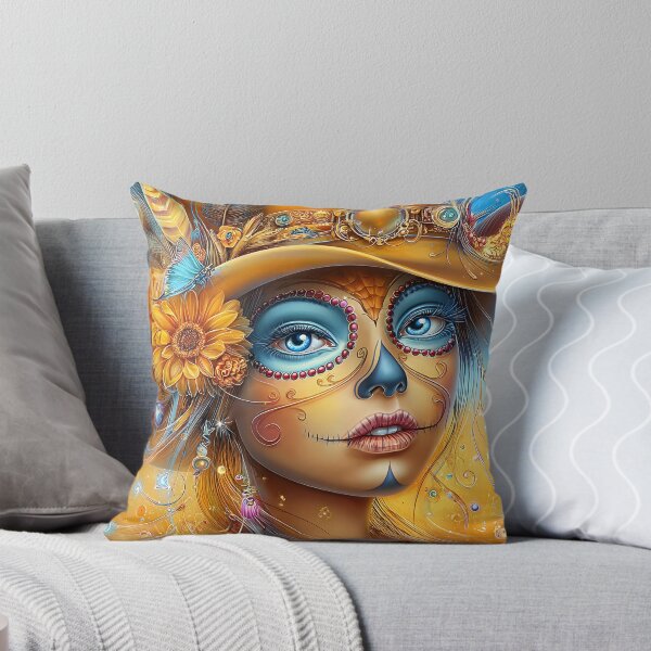 Item preview, Vibrant Day of the Dead Inspired Artwork designed and sold by Artessie.