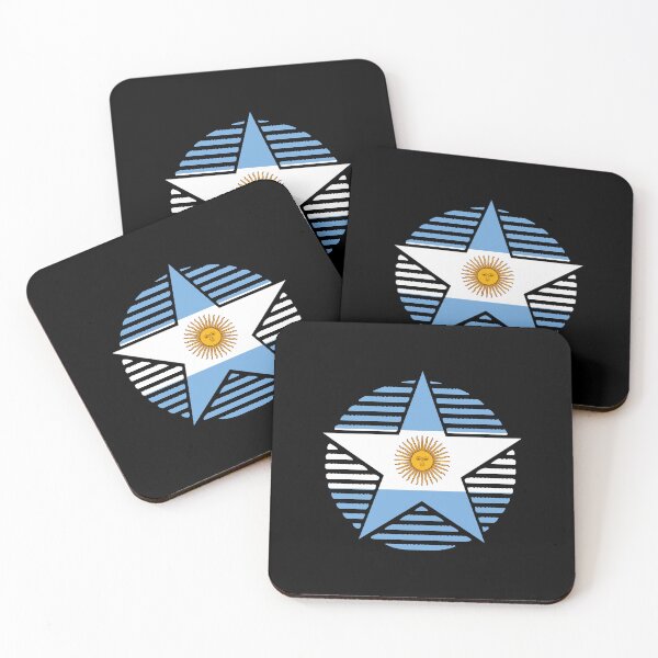Item preview, Retro Argentina Flag Star AR designed and sold by shitpostee.