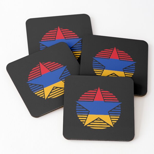 Item preview, Retro Armenia Flag Star AM designed and sold by shitpostee.
