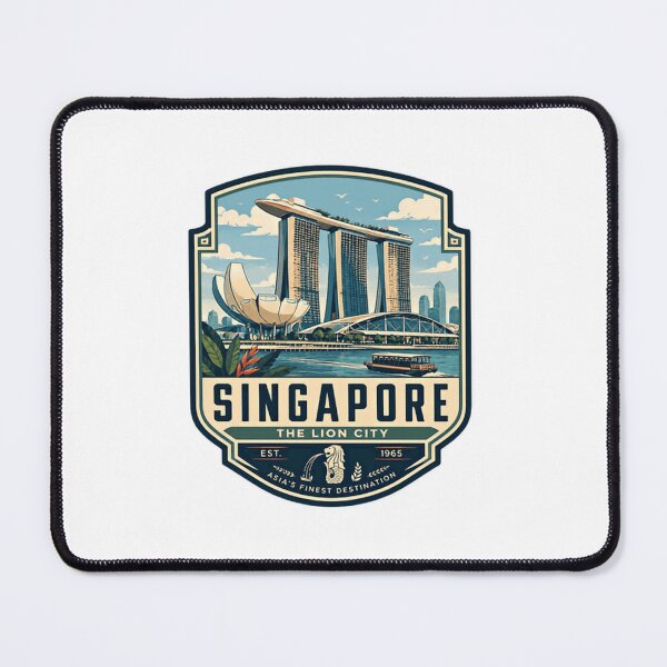 Item preview, Singapore The Lion City Asia Finest Destination Travel Souvenir For Tourists designed and sold by Simsimah26Parks.