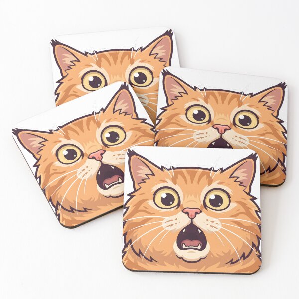 Item preview, Surprised Orange Cat designed and sold by griez.