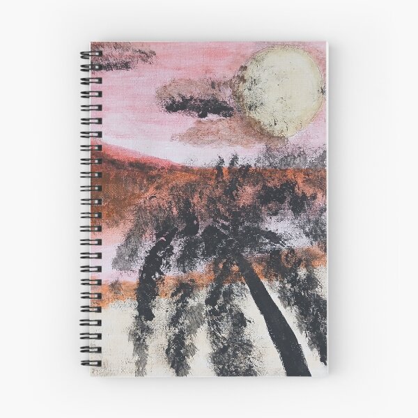 Item preview, Silhoutte Palm Tree and Moon designed and sold by Aquamarineelle.