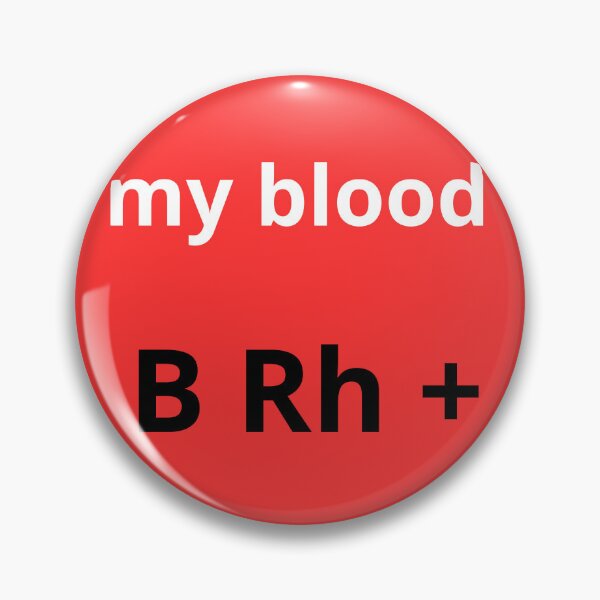 Item preview, Blood B Rh- designed and sold by adamoliv.