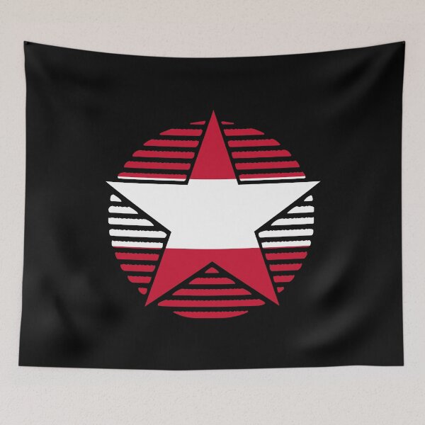 Item preview, Retro Austria Flag Star AT designed and sold by shitpostee.