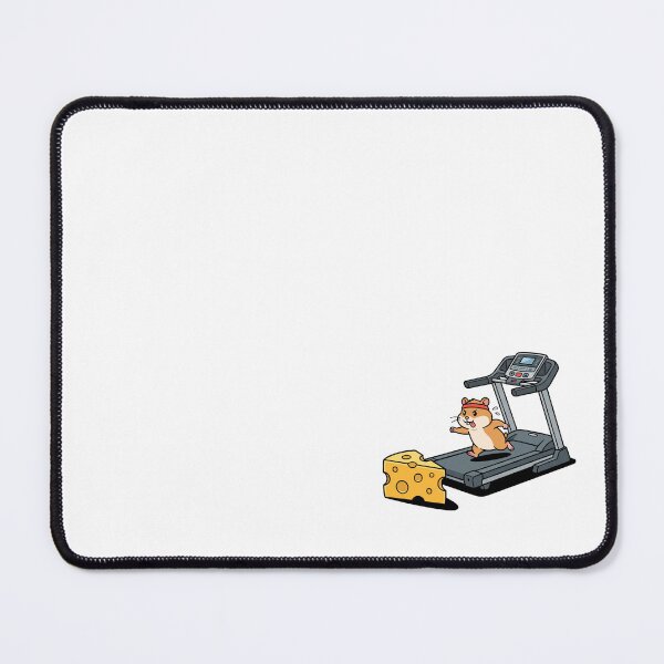 Item preview, Funny Hamster Running On Treadmill For Cheese designed and sold by Rare By Hero.